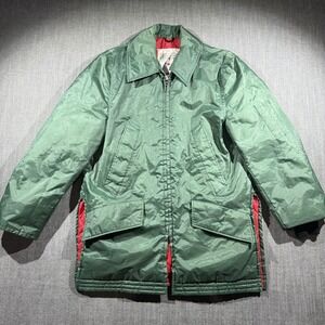 Vintage Golden Fleece Coat Mens 38 Green Yukon Cloth Parka Made USA Industrial